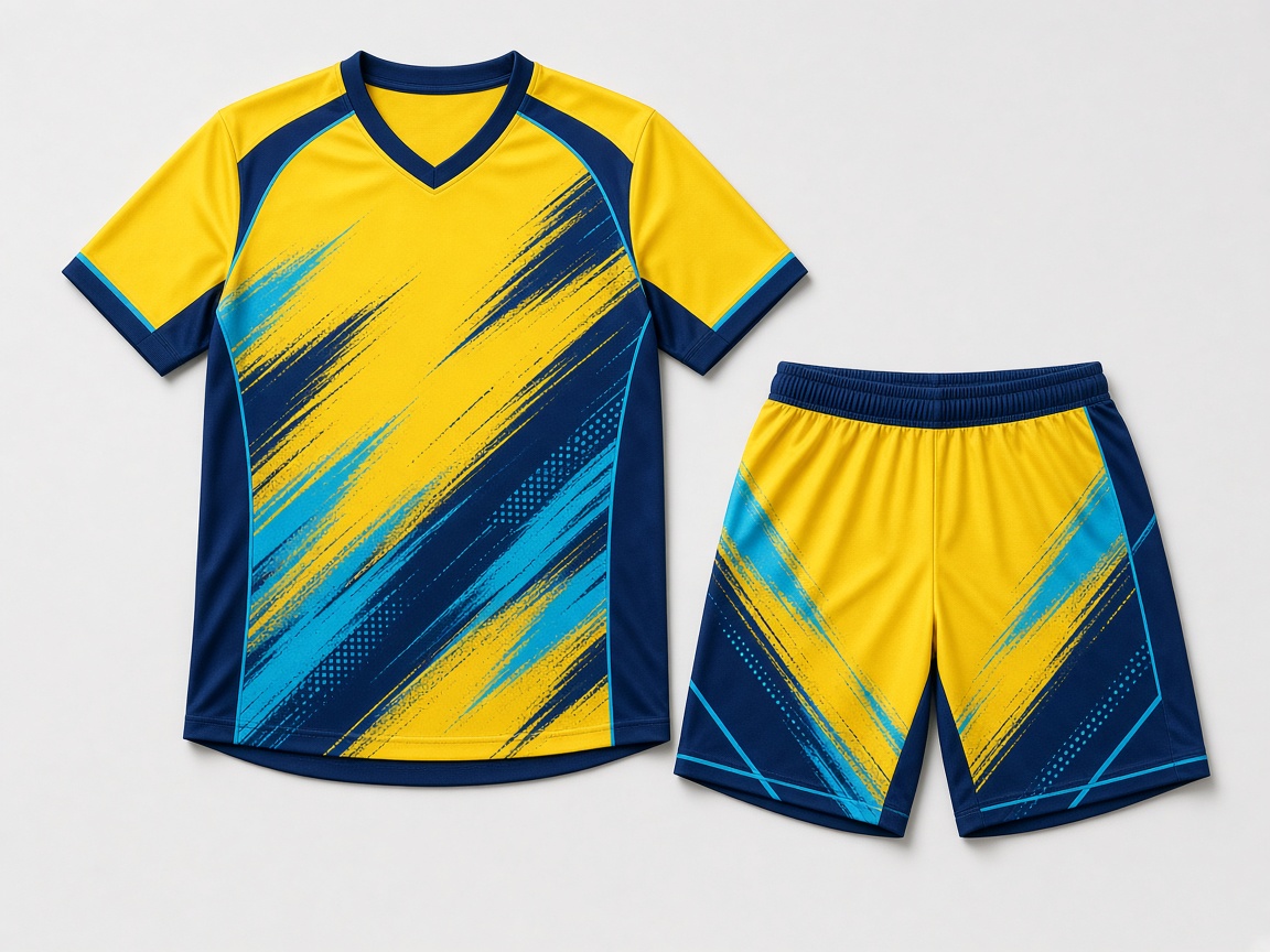 Custom Sports Kit: Jersey T-Shirt & Shorts